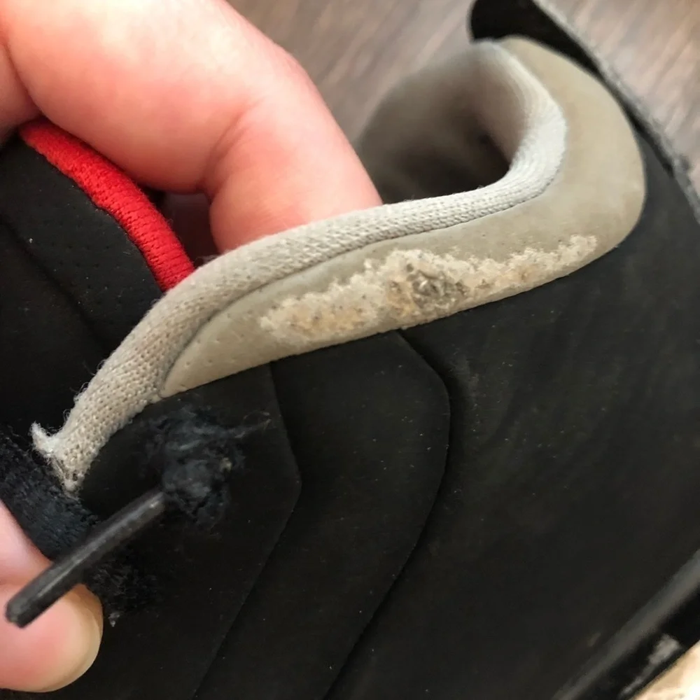 Jordan Big Fund Black & Red Sneakers